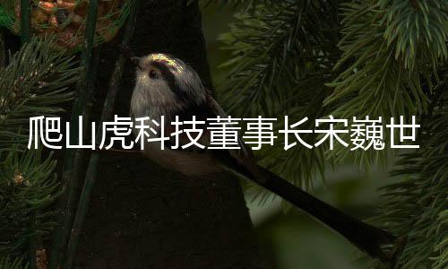 爬山虎科技董事长宋巍世界环境大会发声
