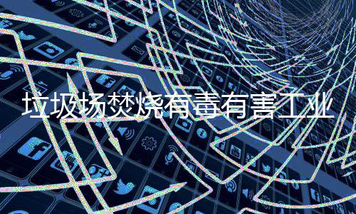 垃圾场焚烧有毒有害工业废气排放监测