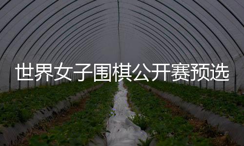 世界女子围棋公开赛预选赛中国棋手大捷