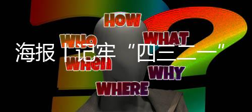 海报丨记牢“四三二一”，防范非法集资