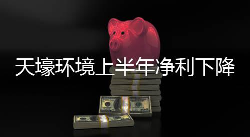 天壕环境上半年净利下降72% 节能环保工程业务上涨250%