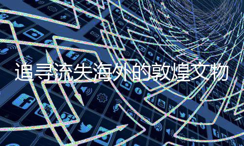 追寻流失海外的敦煌文物